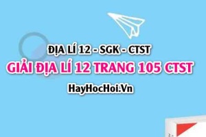 Giải Địa lí 12 trang 105 Chân trời sáng tạo SGK